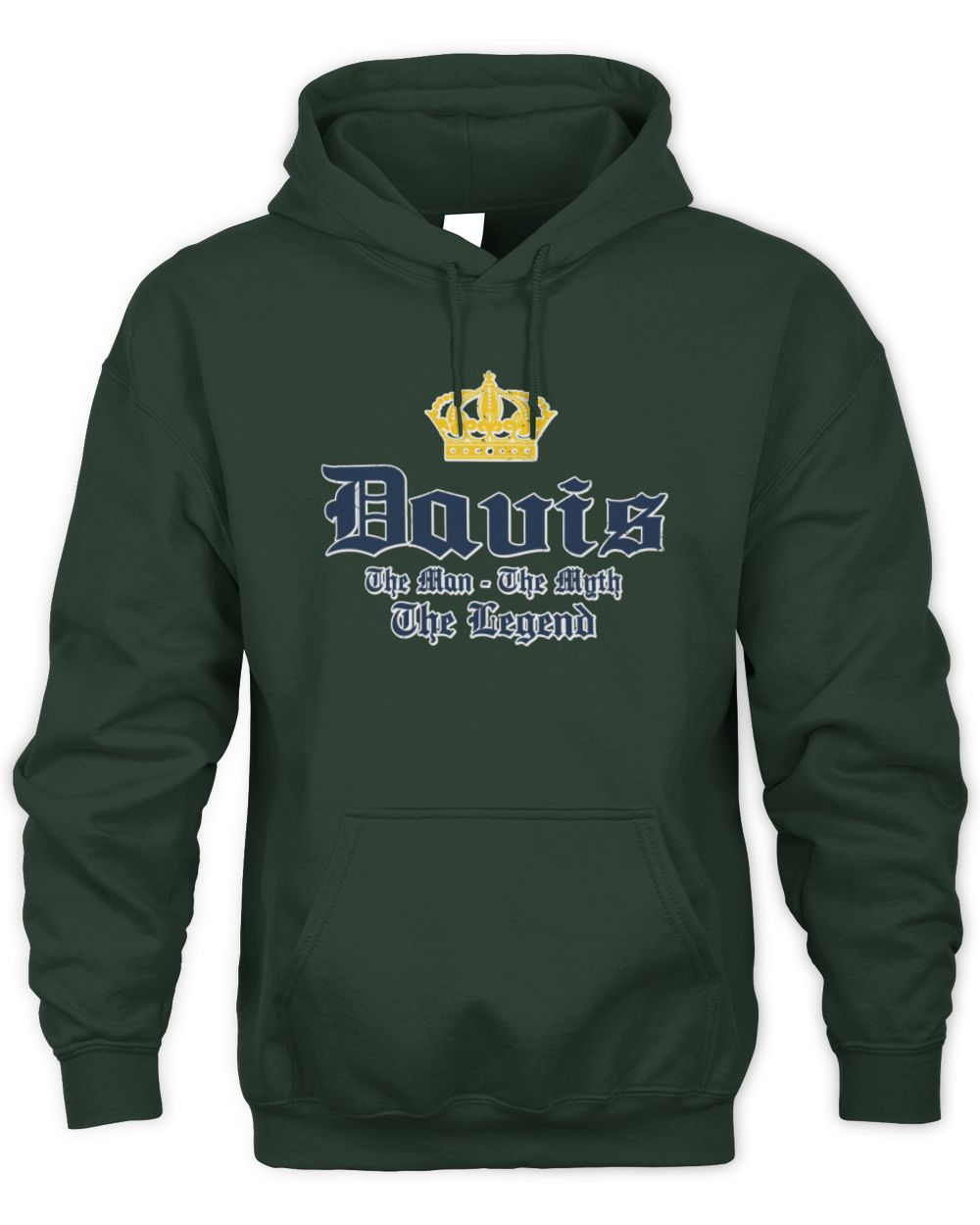 The Man The Myth The Legend Corona Beer T-Shirt DAVIS M1-S83 / Unisex Hoodie / forest green