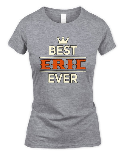 Best Your Name With Crown Shirt ERIC M1-59 / Women's Standard T-Shirt / sport grey
