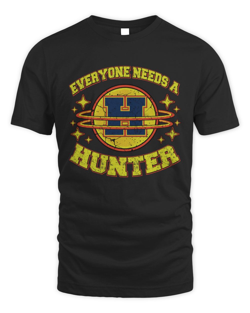 Everyone Needs a Your Name Shirt HUNTER M1-76 / Unisex Standard T-Shirt / black