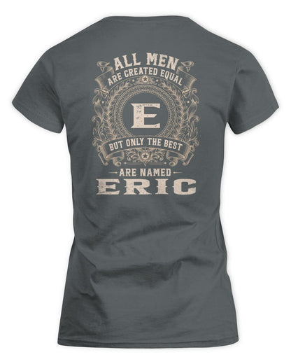 All Men Are Created Equal Cool Logo Shirt ERIC M1-60 / Women's Standard T-Shirt / charcoal