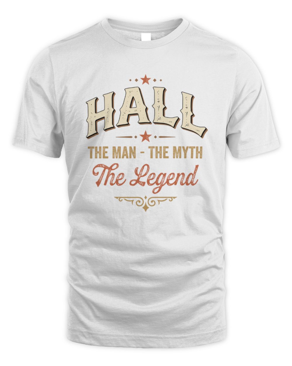 I'm Name I'm Not Rude I Just Have The Balls Funny T-Shirt HALL M1-77 / Unisex Standard T-Shirt / white