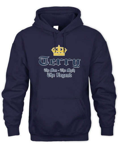 The Man The Myth The Legend Corona Beer T-Shirt TERRY M1-S83 / Unisex Hoodie / navy