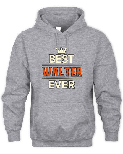 Best Your Name With Crown Shirt WALTER M1-59 / Unisex Hoodie / sport grey