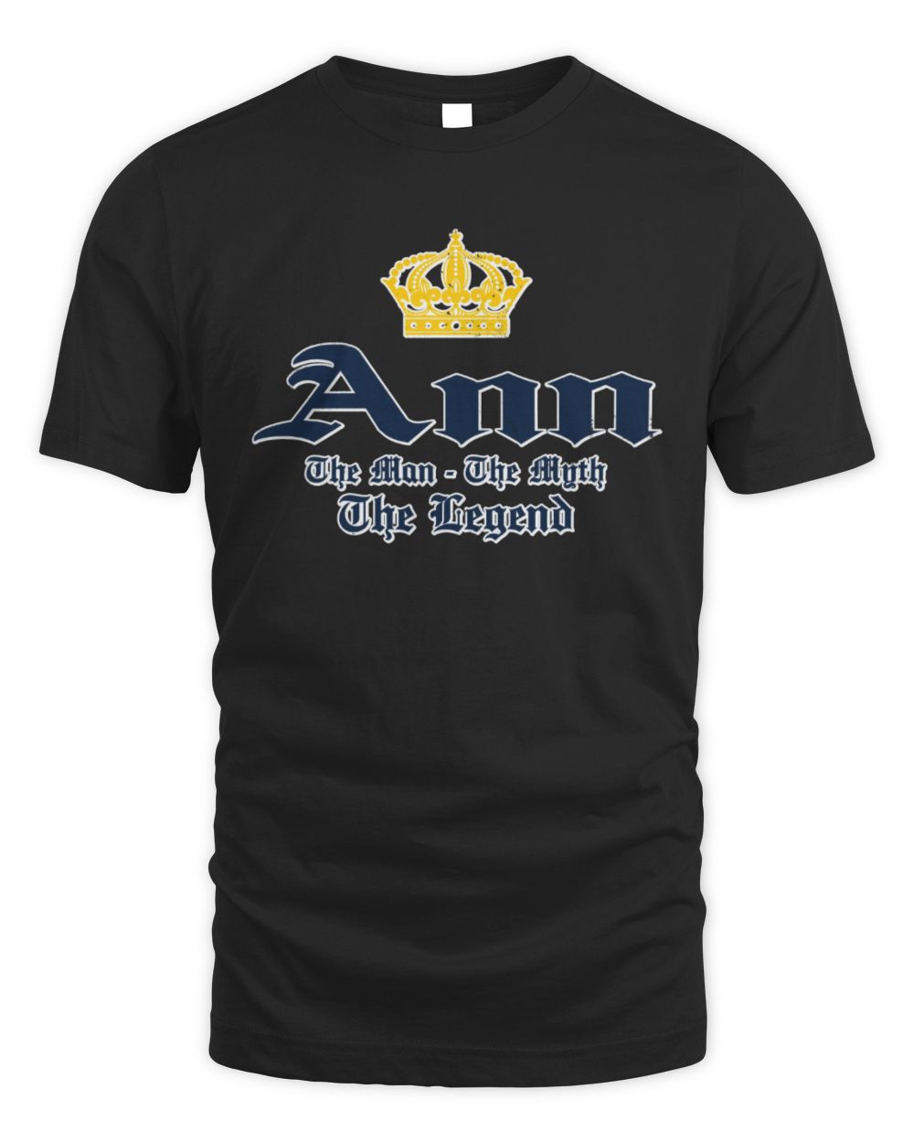 The Man The Myth The Legend Corona Beer T-Shirt ANN M1-S83 / Unisex Standard T-Shirt / black