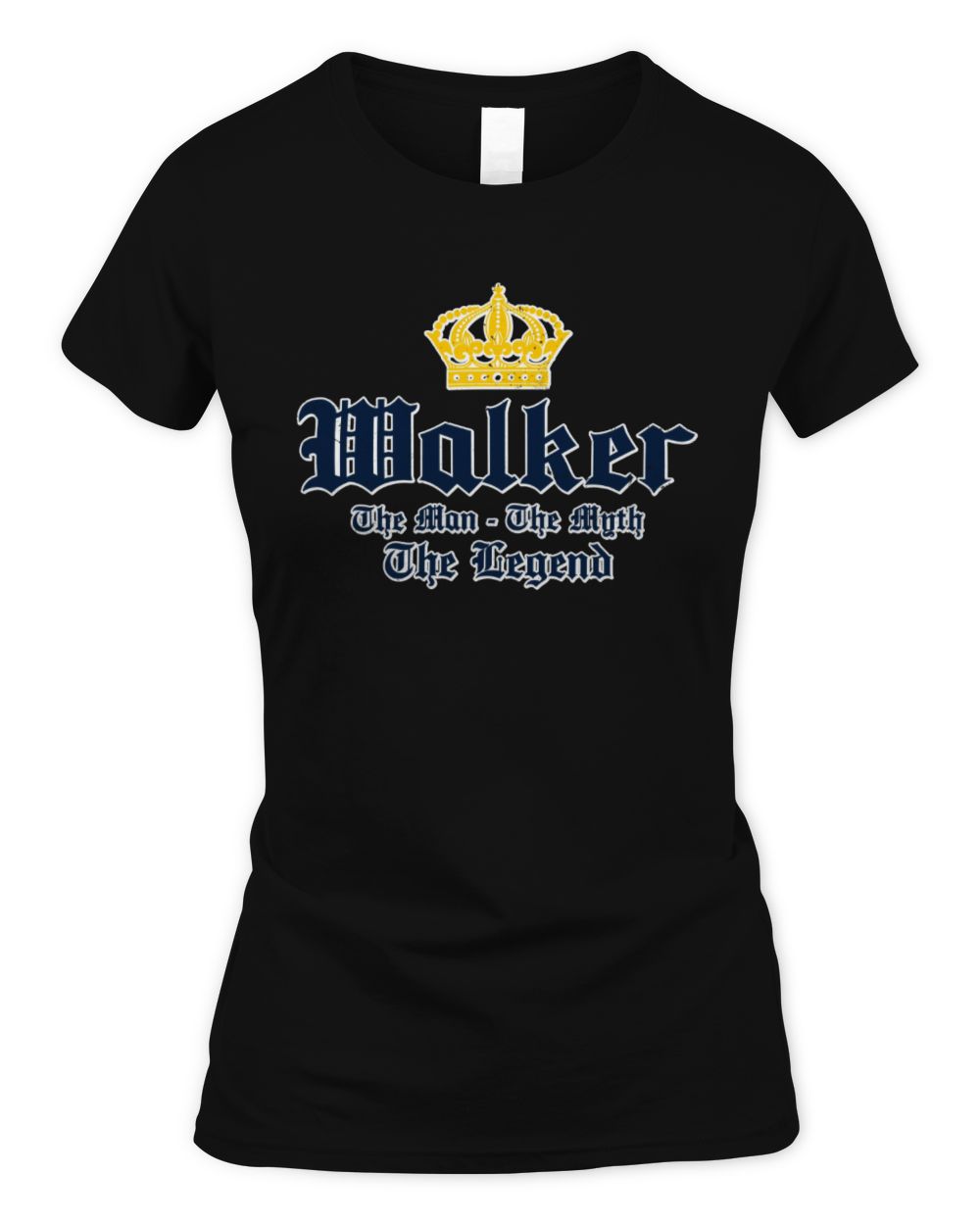 The Man The Myth The Legend Corona Beer T-Shirt WALKER M1-S83 / Women's Standard T-Shirt / black