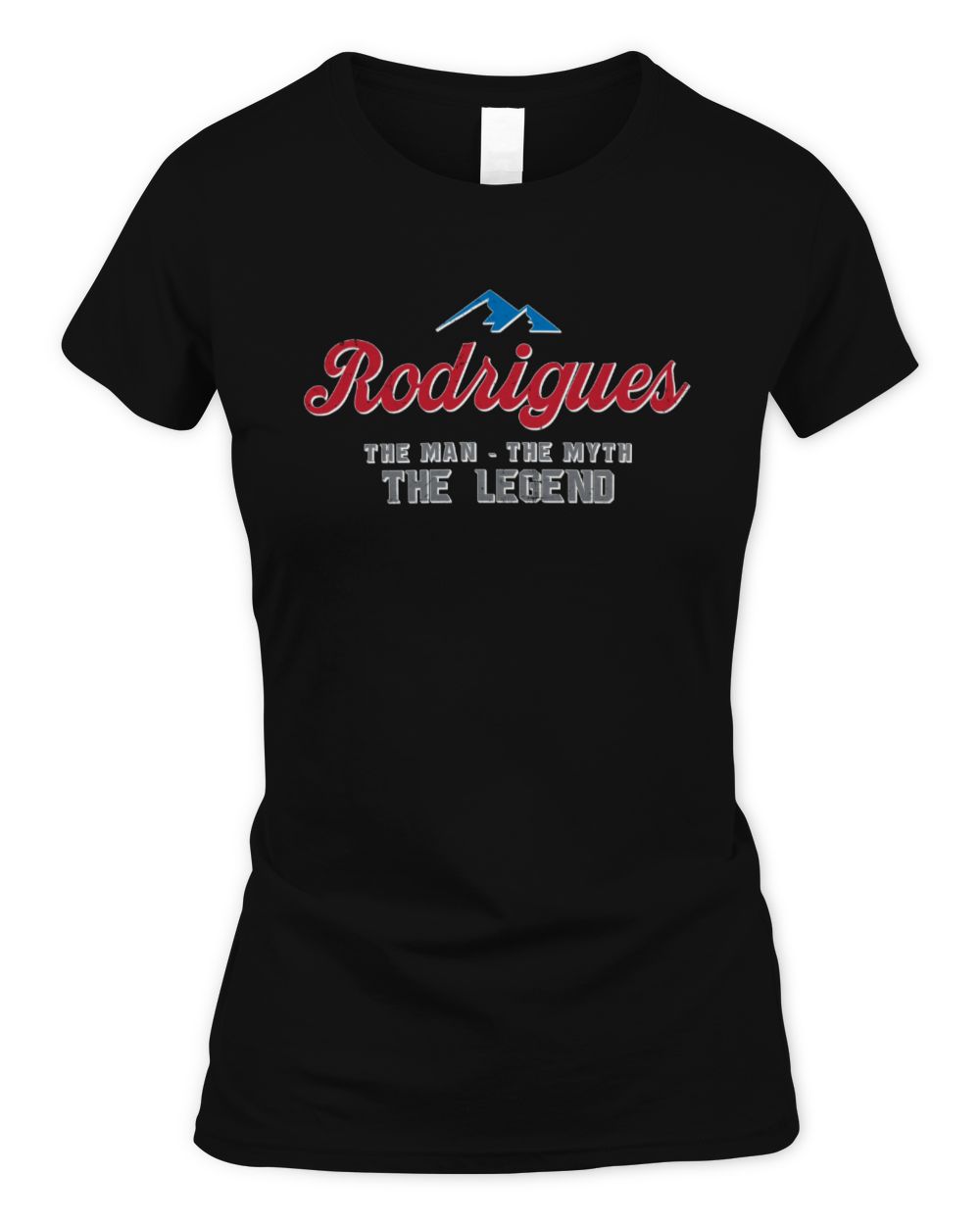 The Man The Myth The Legend Coors Light Beer T-Shirt RODRIGUES M1-S84 / Women's Standard T-Shirt / black