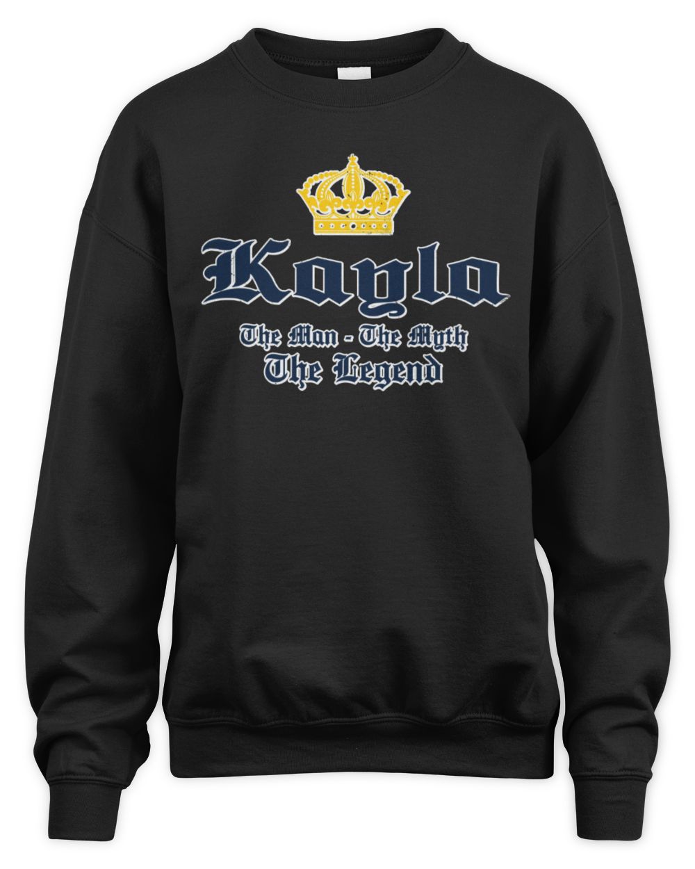 The Man The Myth The Legend Corona Beer T-Shirt KAYLA M1-S83 / Unisex Sweatshirt / black