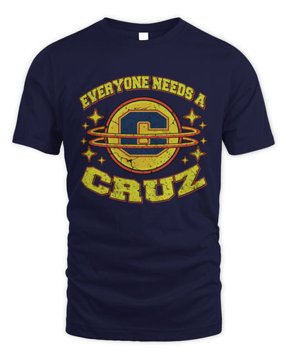 Everyone Needs a Your Name Shirt CRUZ M1-76 / Unisex Standard T-Shirt / navy