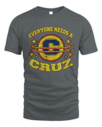 Everyone Needs a Your Name Shirt CRUZ M1-76 / Unisex Standard T-Shirt / charcoal