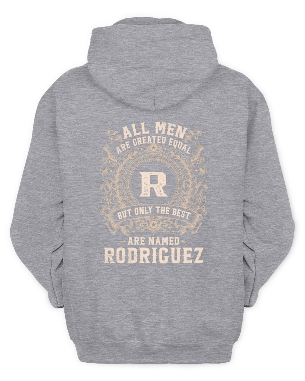 All Men Are Created Equal Cool Logo Shirt RODRIGUEZ M1-60 / Unisex Hoodie / sport grey