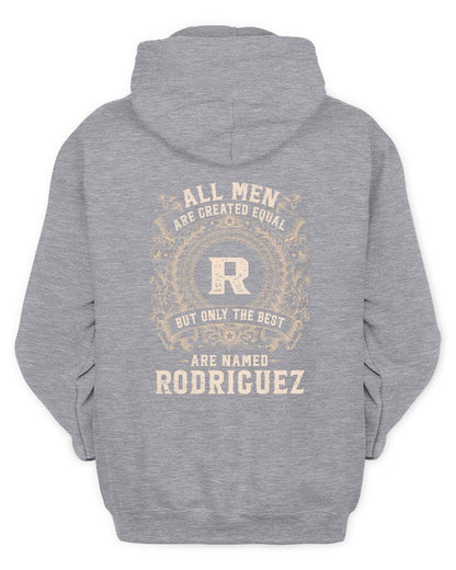 All Men Are Created Equal Cool Logo Shirt RODRIGUEZ M1-60 / Unisex Hoodie / sport grey