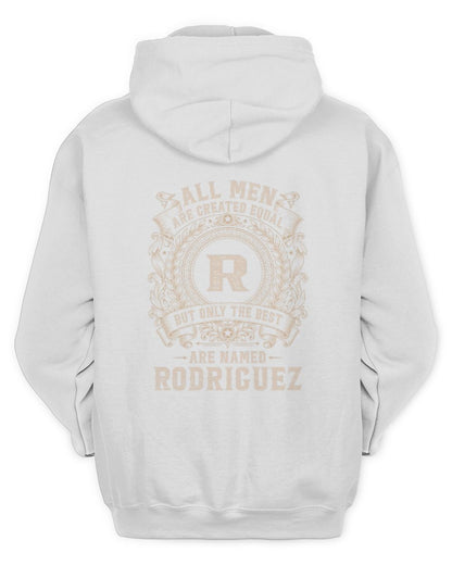 All Men Are Created Equal Cool Logo Shirt RODRIGUEZ M1-60 / Unisex Hoodie / white