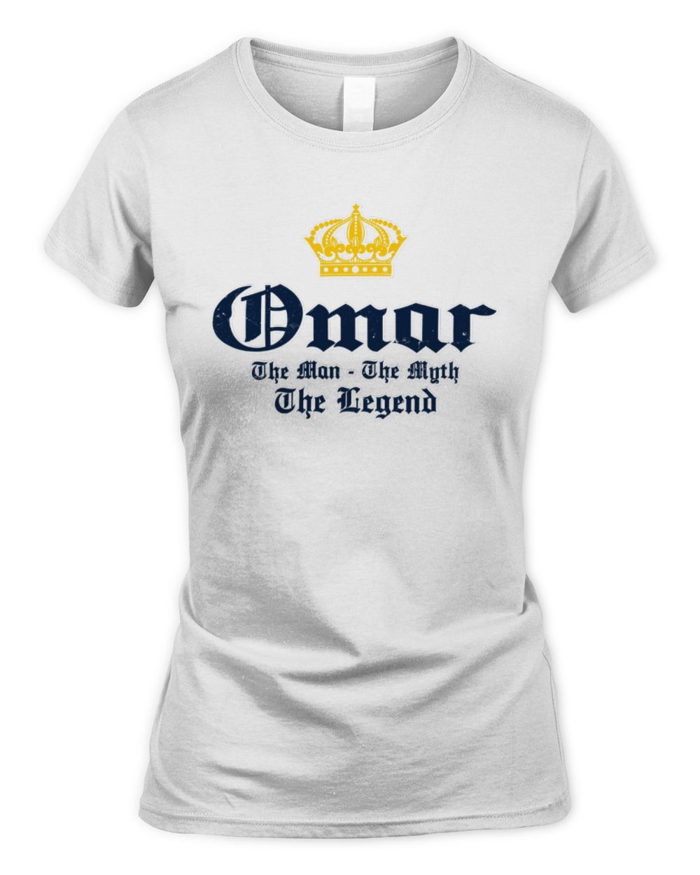 The Man The Myth The Legend Corona Beer T-Shirt OMAR M1-S83 / Women's Standard T-Shirt / white