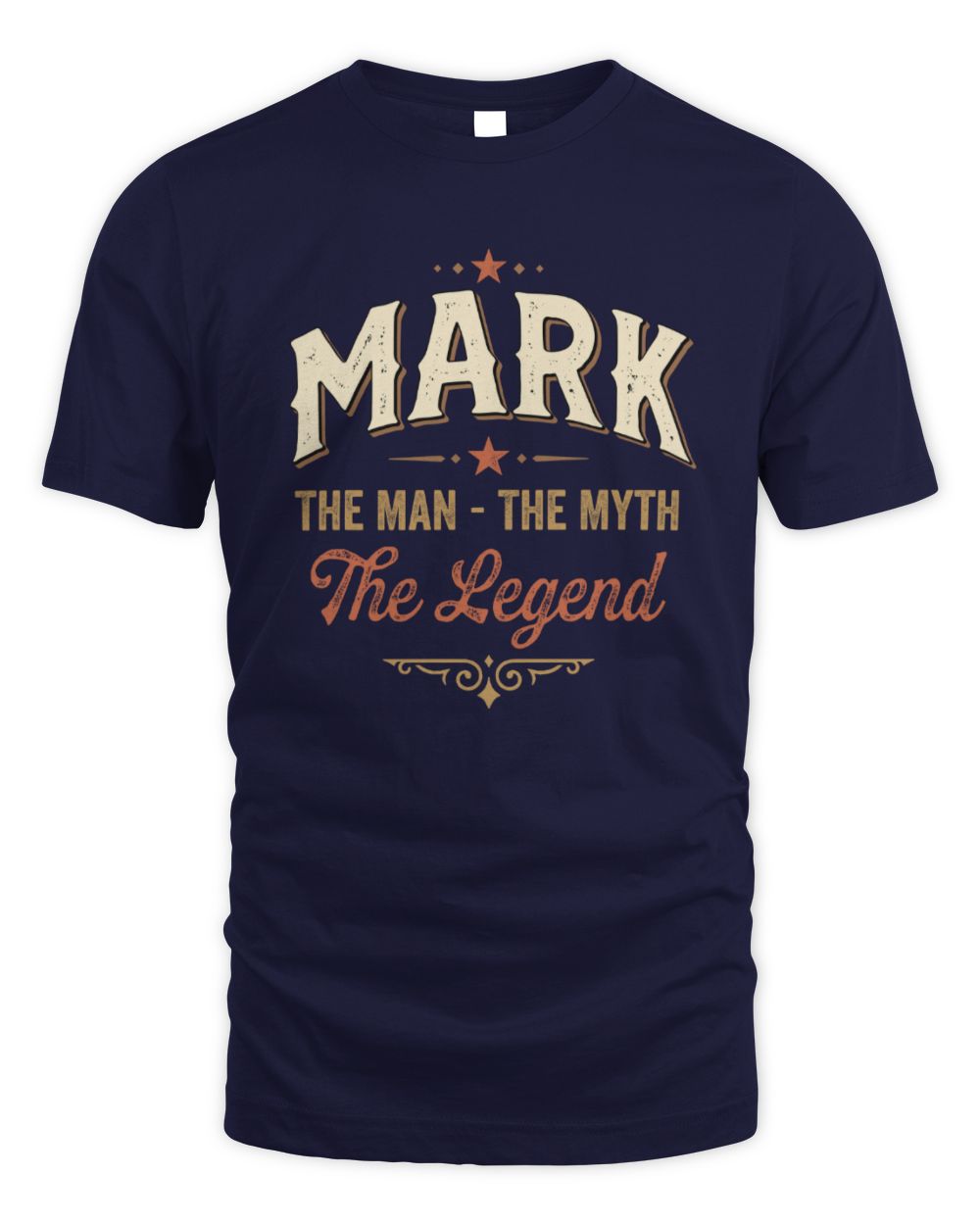I'm Name I'm Not Rude I Just Have The Balls Funny T-Shirt MARK M1-77 / Unisex Standard T-Shirt / navy