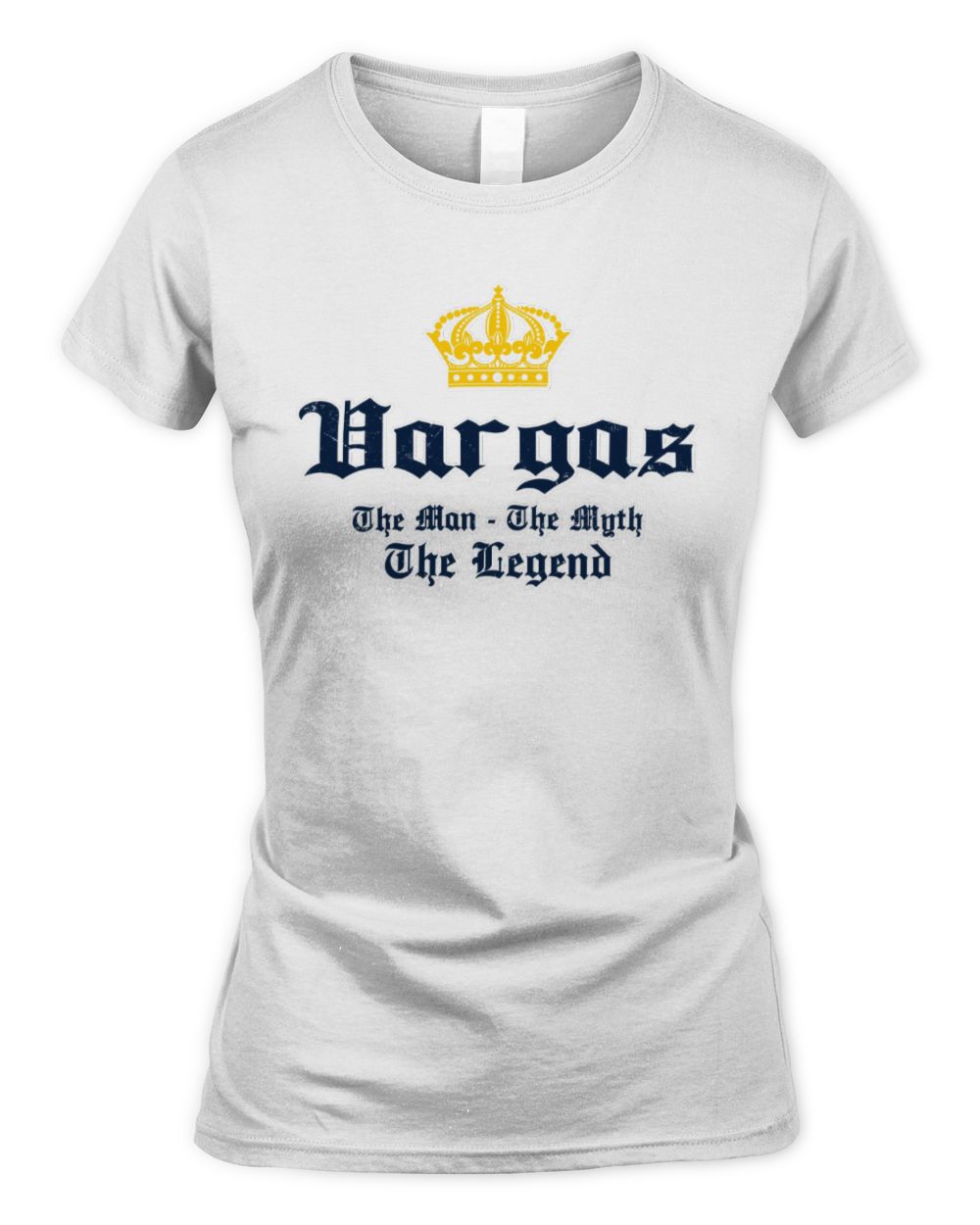 The Man The Myth The Legend Corona Beer T-Shirt VARGAS M1-S83 / Women's Standard T-Shirt / white