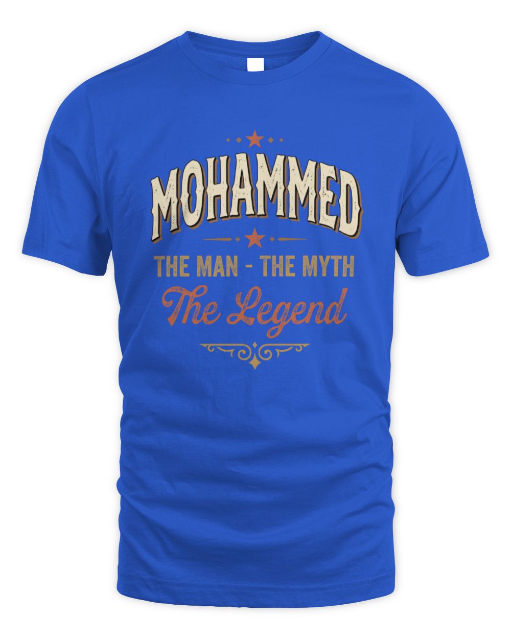 I'm Name I'm Not Rude I Just Have The Balls Funny T-Shirt MOHAMMED M1-77 / Unisex Standard T-Shirt / royal