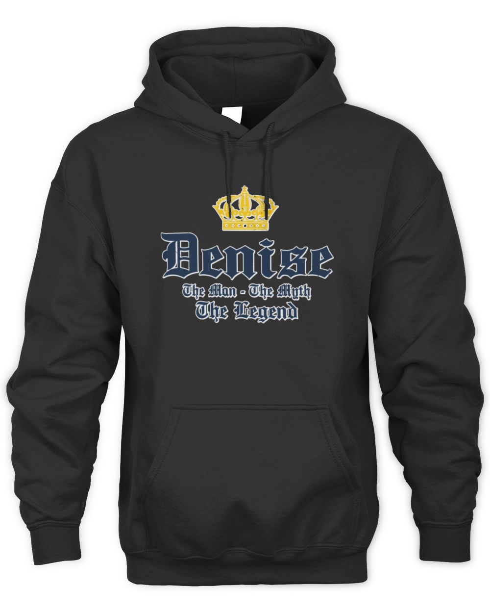 The Man The Myth The Legend Corona Beer T-Shirt DENISE M1-S83 / Unisex Hoodie / black