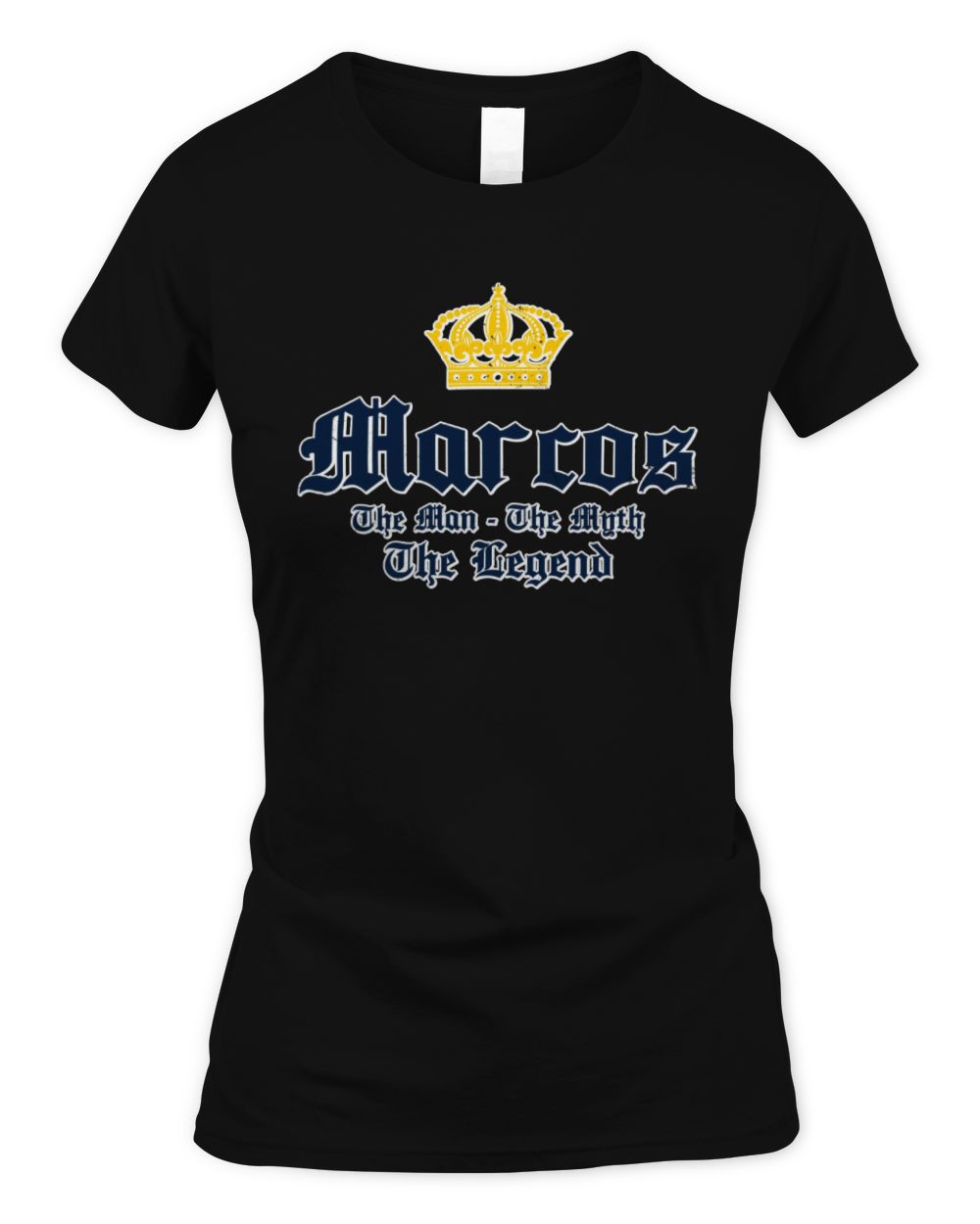 The Man The Myth The Legend Corona Beer T-Shirt MARCOS M1-S83 / Women's Standard T-Shirt / black