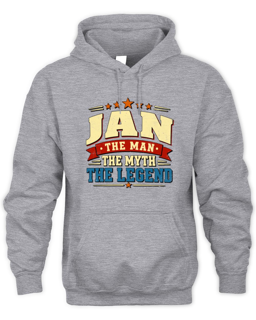 The Man The Myth The Legend Ribbon Vintage T-Shirt JAN M1-56 / Unisex Hoodie / sport grey