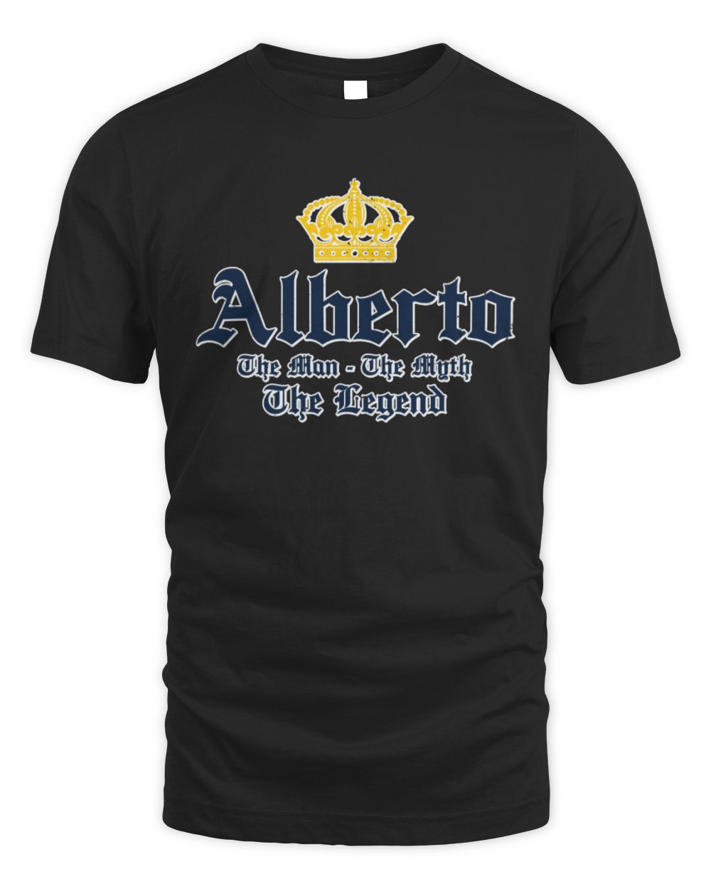 The Man The Myth The Legend Corona Beer T-Shirt ALBERTO M1-S83 / Unisex Standard T-Shirt / black