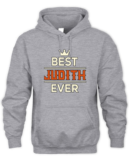 Best Your Name With Crown Shirt JUDITH M1-59 / Unisex Hoodie / sport grey