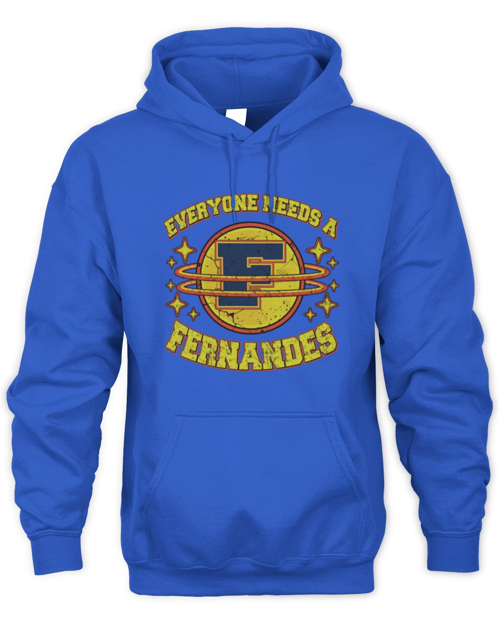 Everyone Needs a Your Name Shirt FERNANDES M1-76 / Unisex Hoodie / royal