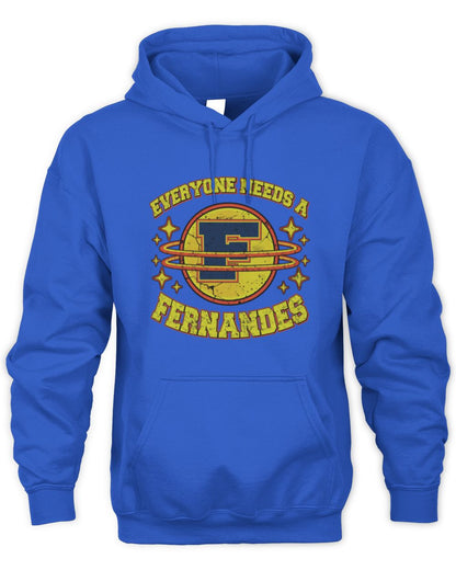 Everyone Needs a Your Name Shirt FERNANDES M1-76 / Unisex Hoodie / royal