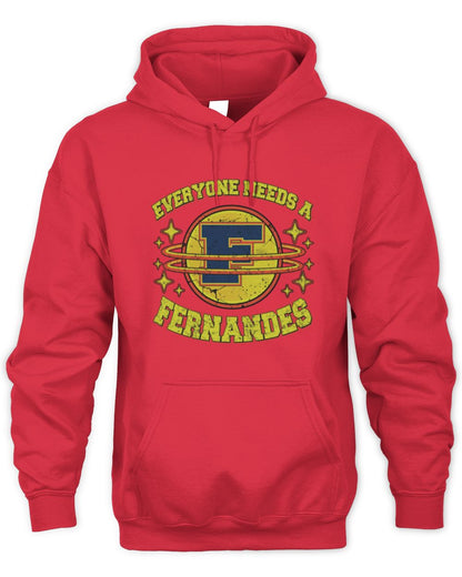 Everyone Needs a Your Name Shirt FERNANDES M1-76 / Unisex Hoodie / red
