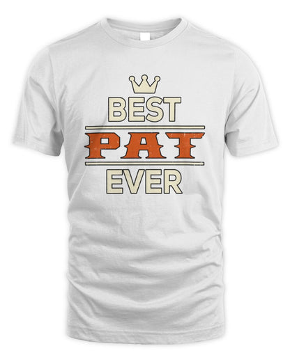 Best Your Name With Crown Shirt PAT M1-59 / Unisex Standard T-Shirt / white