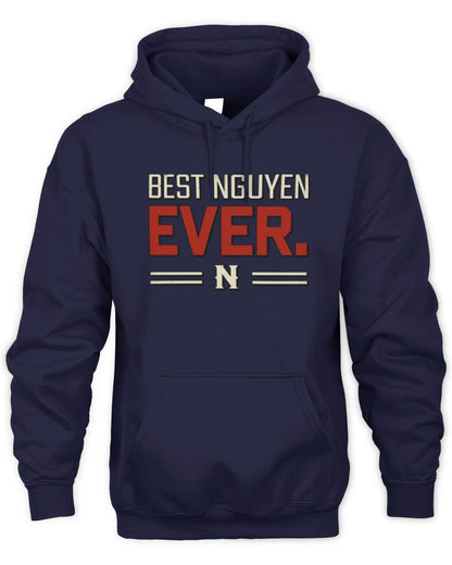 Best Your Name Ever Cool Shirt NGUYEN M1-58 / Unisex Hoodie / navy