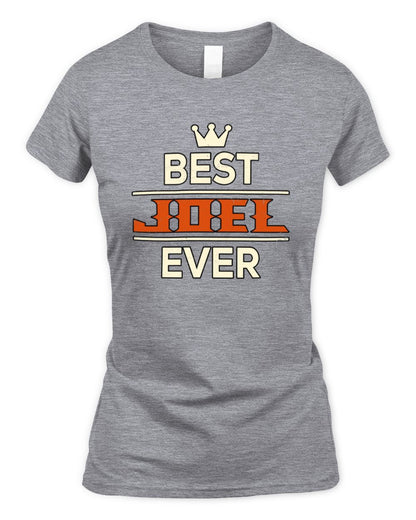 Best Your Name With Crown Shirt JOEL M1-59 / Women's Standard T-Shirt / sport grey