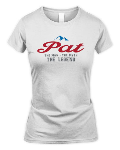 The Man The Myth The Legend Coors Light Beer T-Shirt PAT M1-S84 / Women's Standard T-Shirt / white