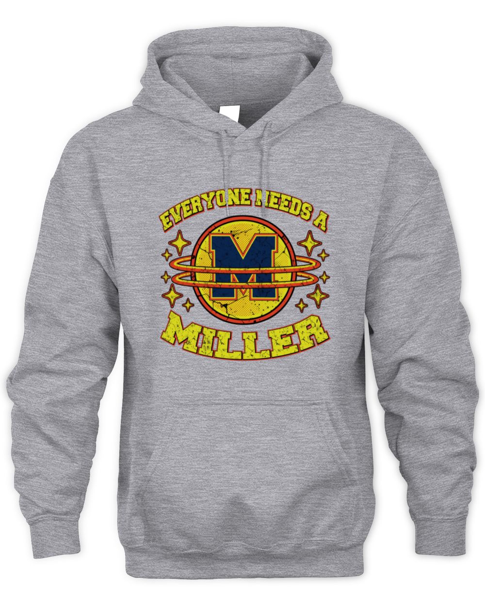 Everyone Needs a Your Name Shirt MILLER M1-76 / Unisex Hoodie / sport grey