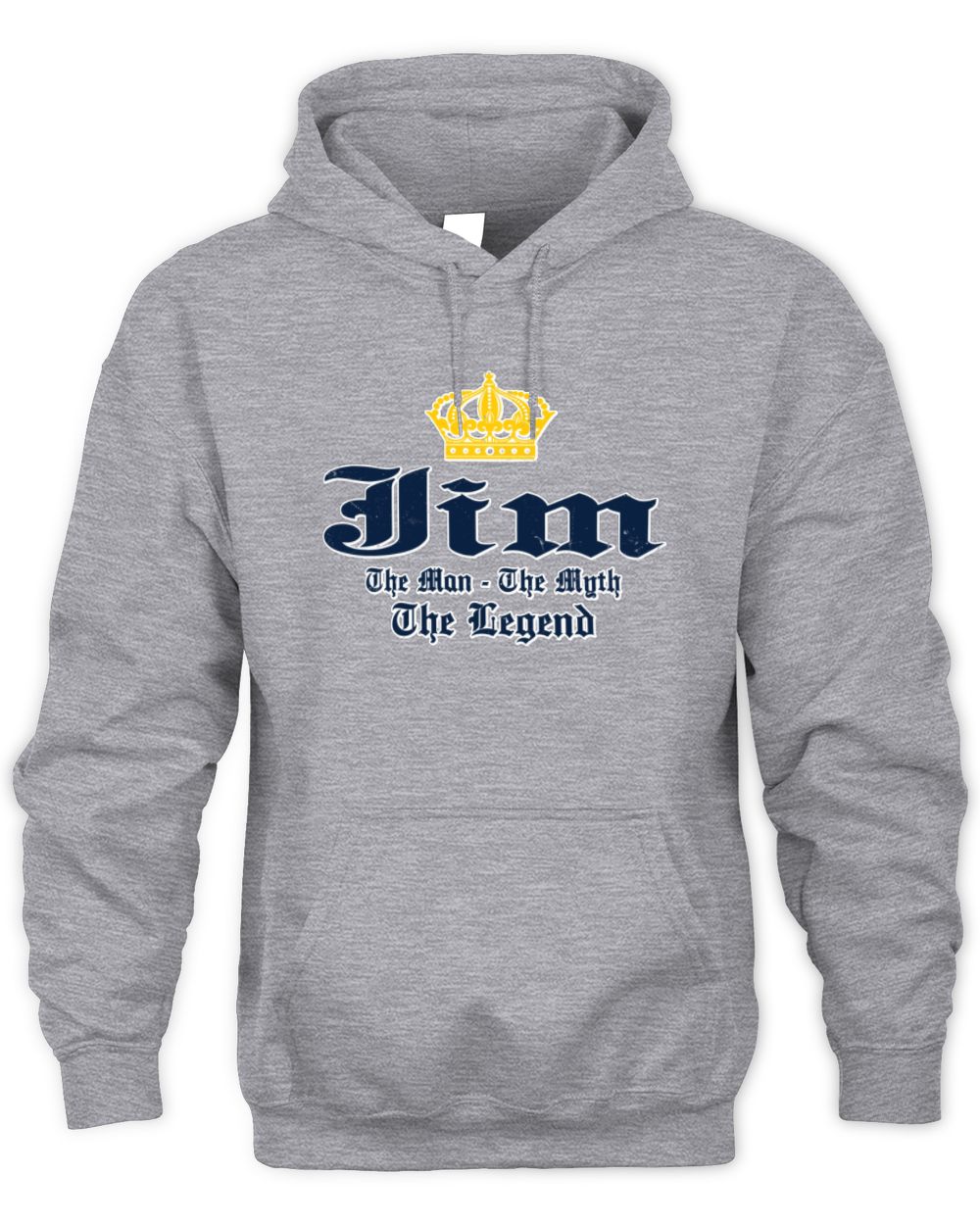 The Man The Myth The Legend Corona Beer T-Shirt JIM M1-S83 / Unisex Hoodie / sport grey