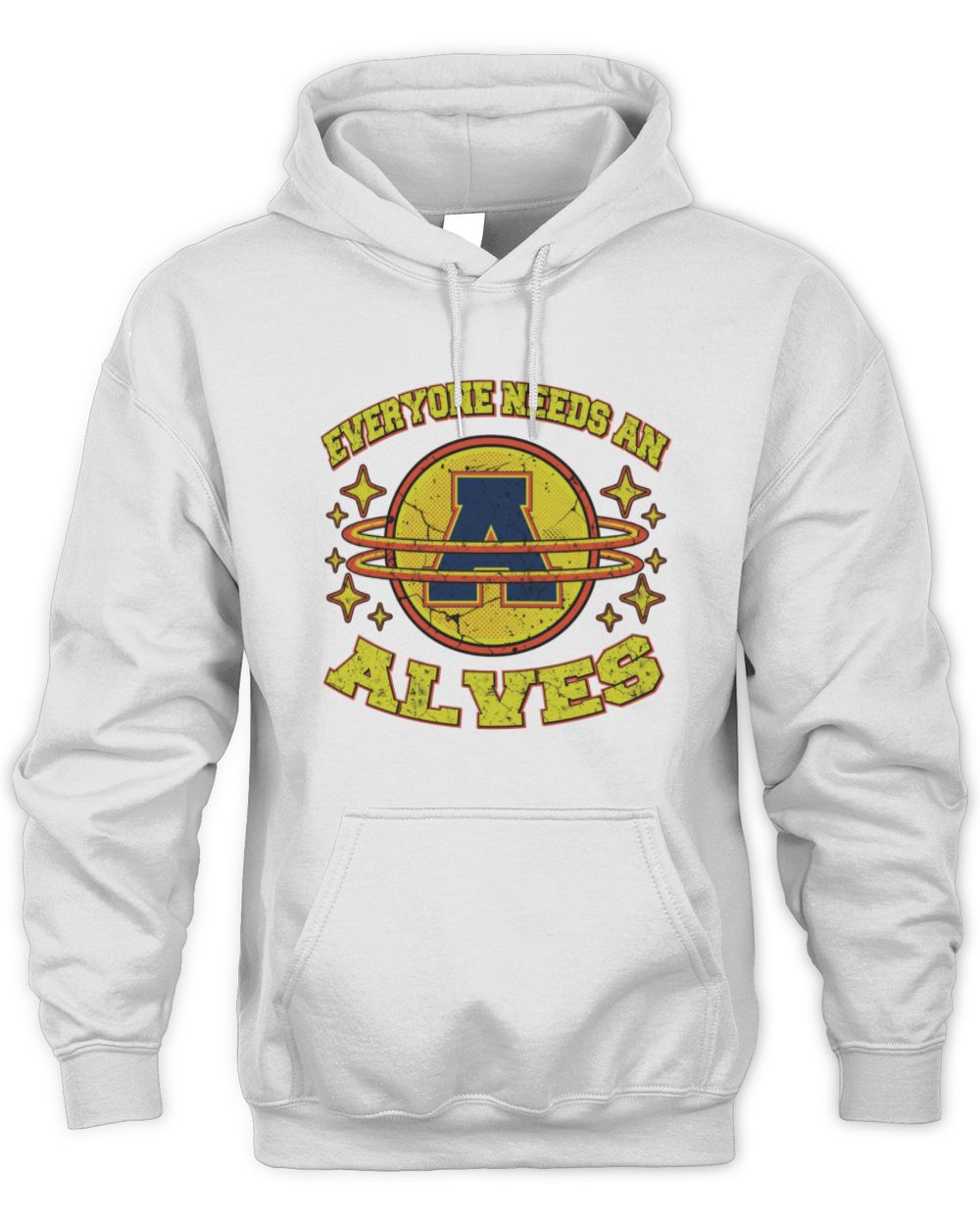 Everyone Needs a Your Name Shirt ALVES M1-76 / Unisex Hoodie / white