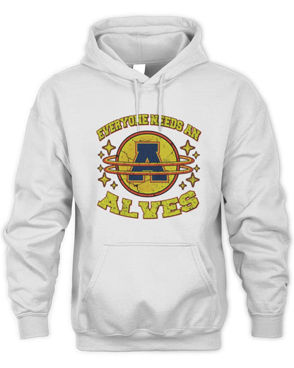 Everyone Needs a Your Name Shirt ALVES M1-76 / Unisex Hoodie / white
