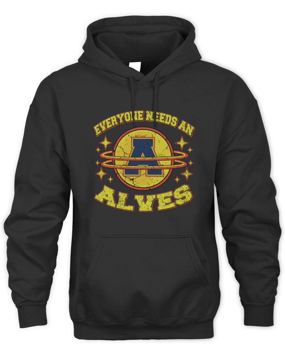 Everyone Needs a Your Name Shirt ALVES M1-76 / Unisex Hoodie / black