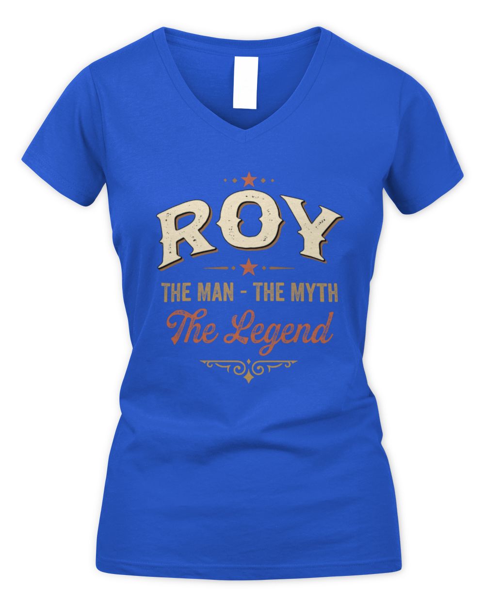 I'm Name I'm Not Rude I Just Have The Balls Funny T-Shirt ROY M1-77 / Women's V-Neck T-Shirt / royal