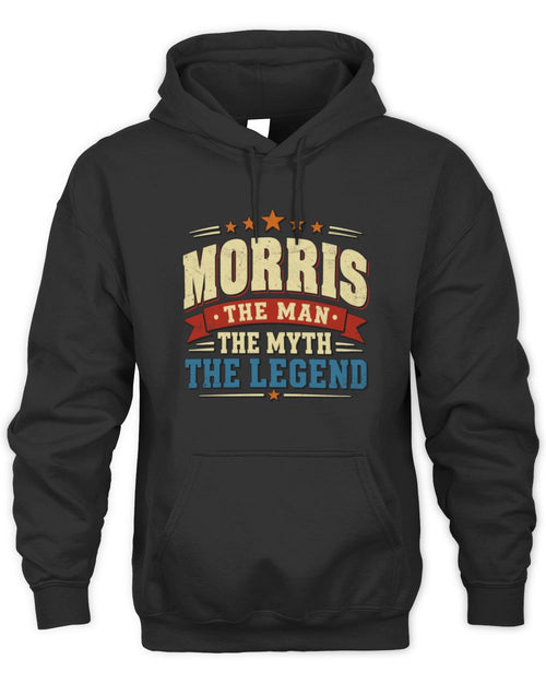 The Man The Myth The Legend Ribbon Vintage T-Shirt MORRIS M1-56 / Unisex Hoodie / black