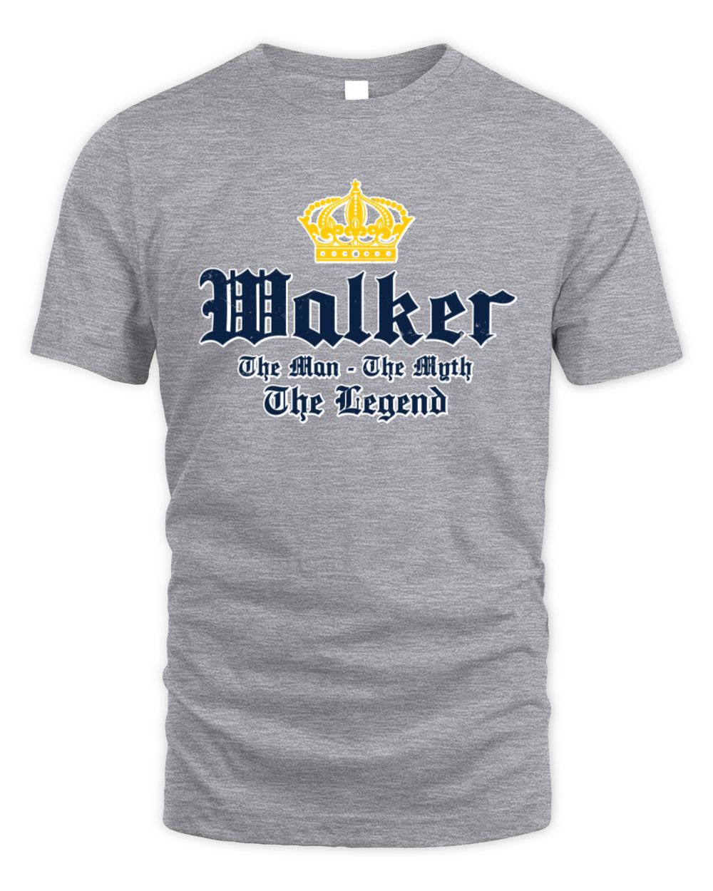 The Man The Myth The Legend Corona Beer T-Shirt WALKER M1-S83 / Unisex Standard T-Shirt / sport grey