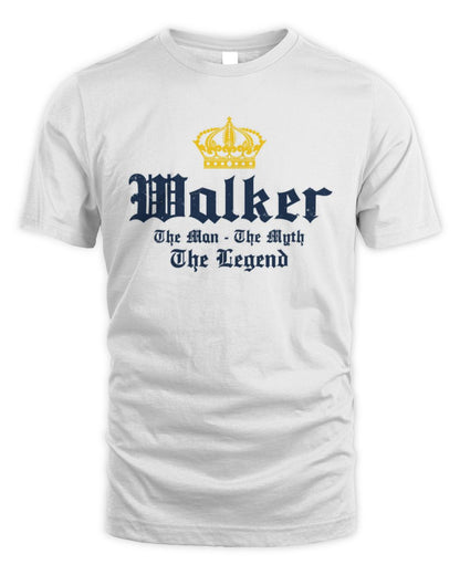 The Man The Myth The Legend Corona Beer T-Shirt WALKER M1-S83 / Unisex Standard T-Shirt / white