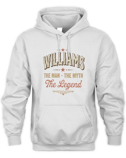 I'm Name I'm Not Rude I Just Have The Balls Funny T-Shirt WILLIAMS M1-77 / Unisex Hoodie / white