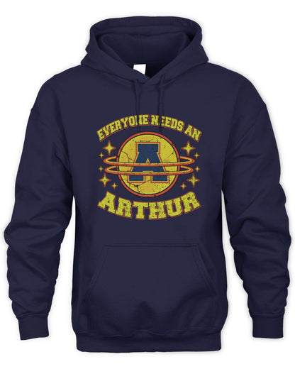 Everyone Needs a Your Name Shirt ARTHUR M1-76 / Unisex Hoodie / navy