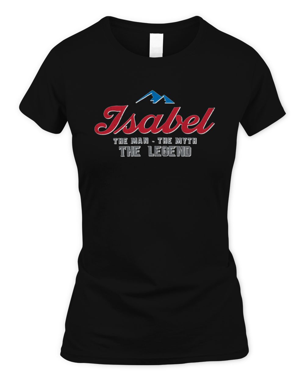 The Man The Myth The Legend Coors Light Beer T-Shirt ISABEL M1-S84 / Women's Standard T-Shirt / black