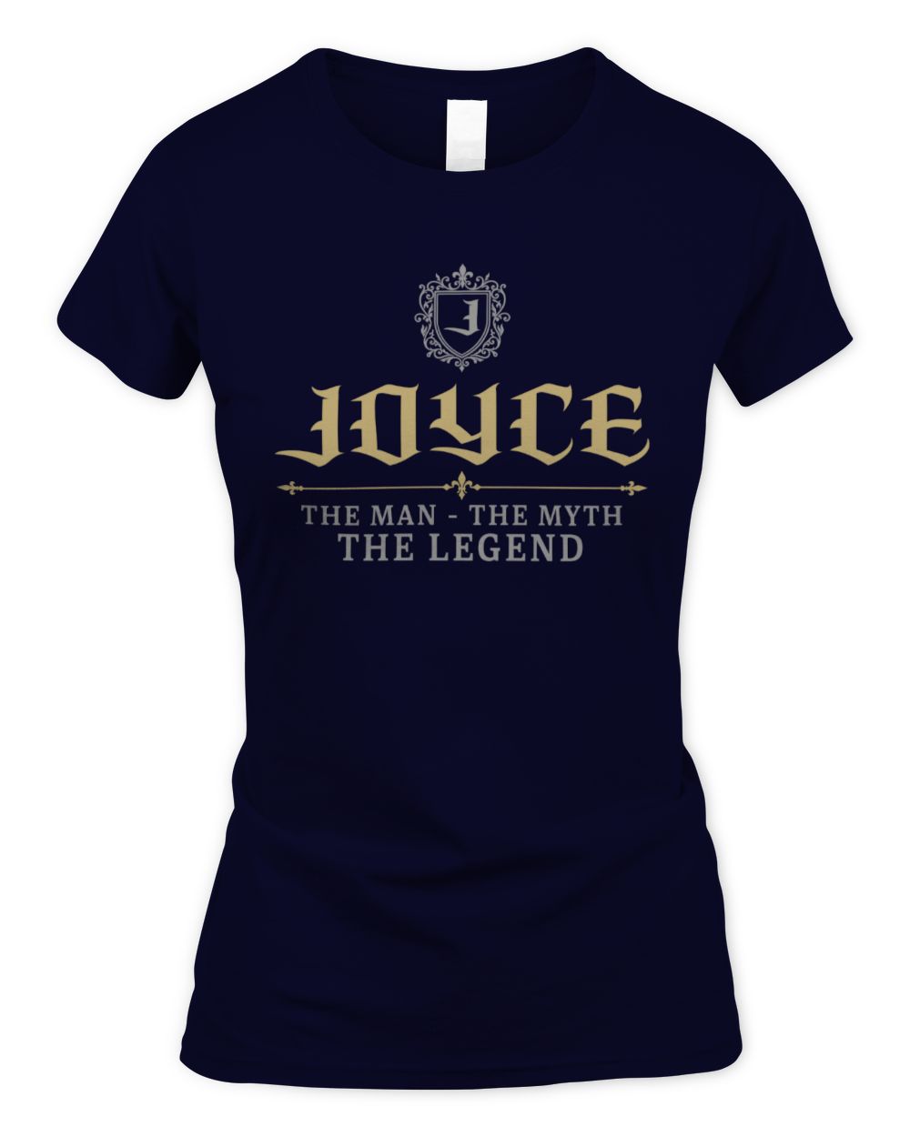 The Man The Myth The Legend Western Shirt JOYCE M1-78 / Women's Standard T-Shirt / navy