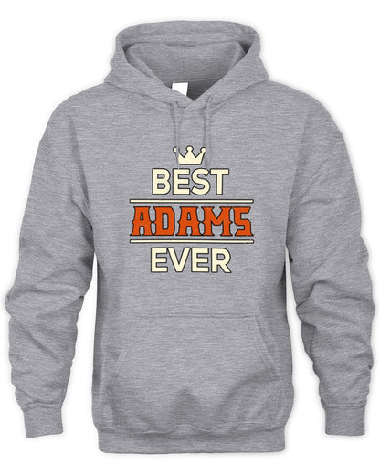 Best Your Name With Crown Shirt ADAMS M1-59 / Unisex Hoodie / sport grey