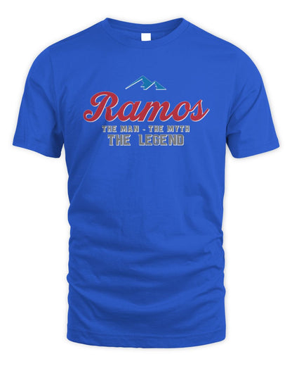 The Man The Myth The Legend Coors Light Beer T-Shirt RAMOS M1-S84 / Unisex Standard T-Shirt / royal