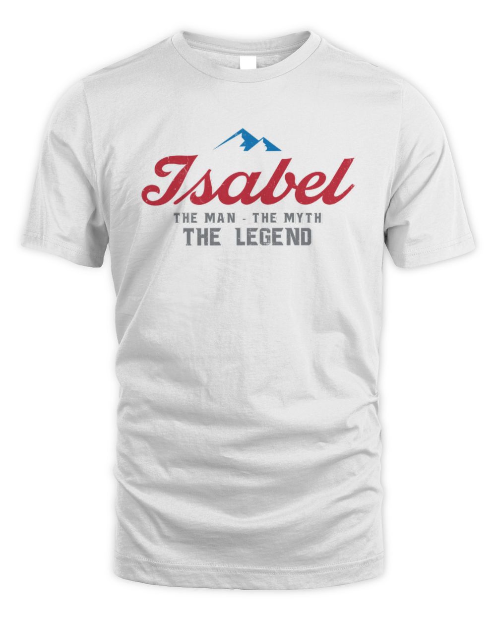 The Man The Myth The Legend Coors Light Beer T-Shirt ISABEL M1-S84 / Unisex Standard T-Shirt / white