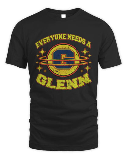 Everyone Needs a Your Name Shirt GLENN M1-76 / Unisex Standard T-Shirt / black
