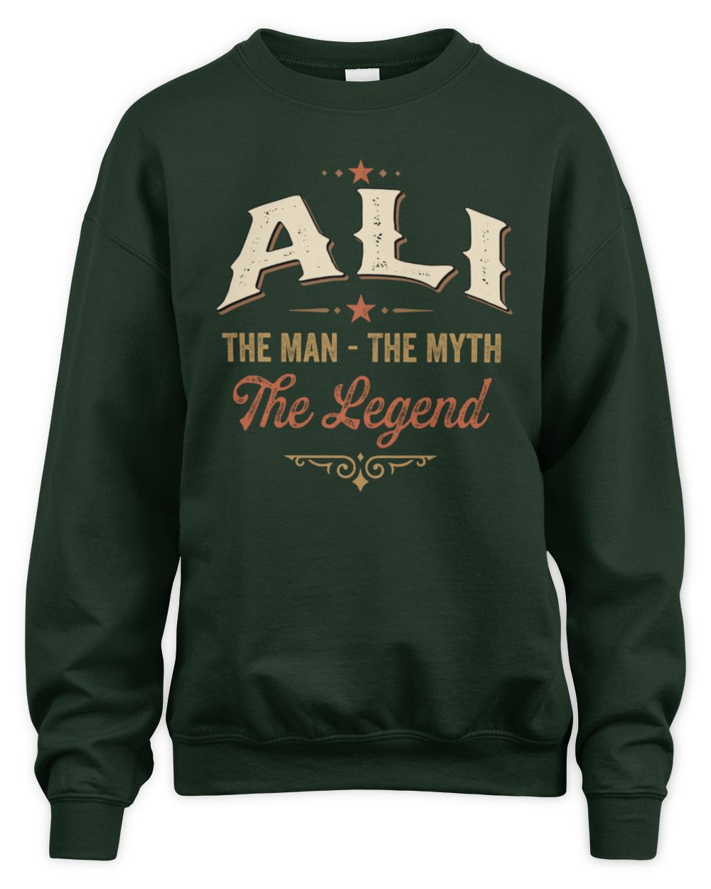 I'm Name I'm Not Rude I Just Have The Balls Funny T-Shirt ALI M1-77 / Unisex Sweatshirt / forest green